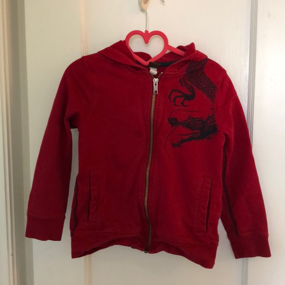 Boys 5T red hoodie